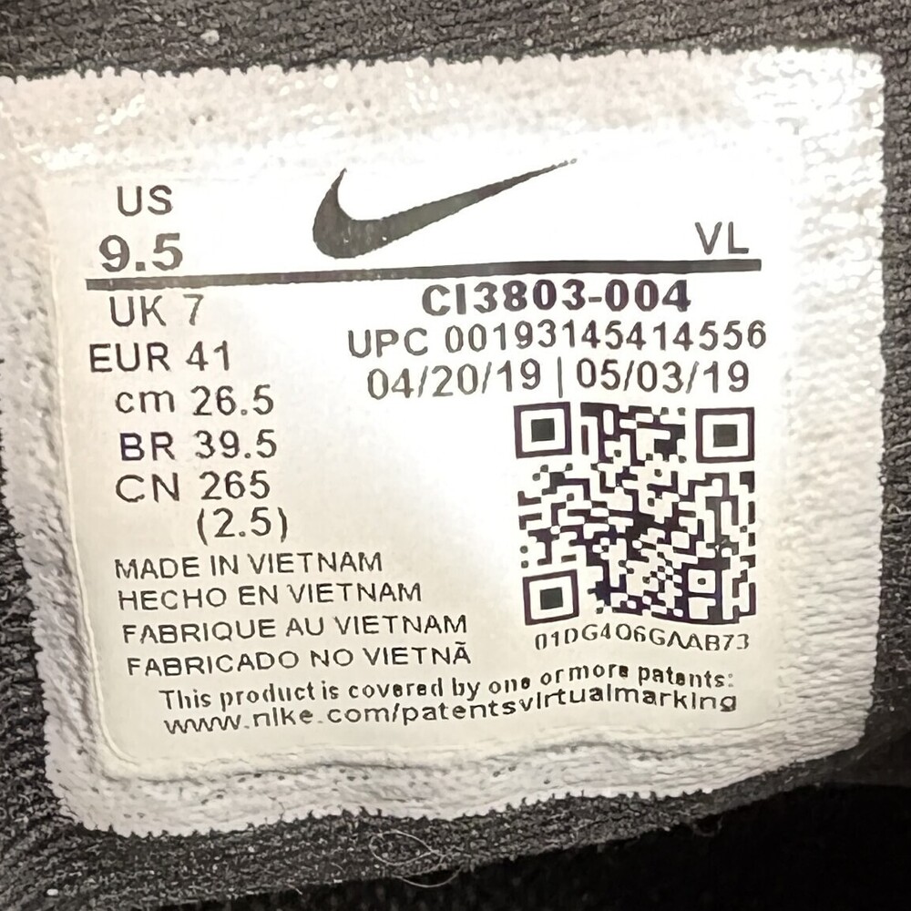 Nike Nike Quest Black Womens US Size 9.5 EUR 41 CI3803-004 Running Shoes - Picture 10 of 10